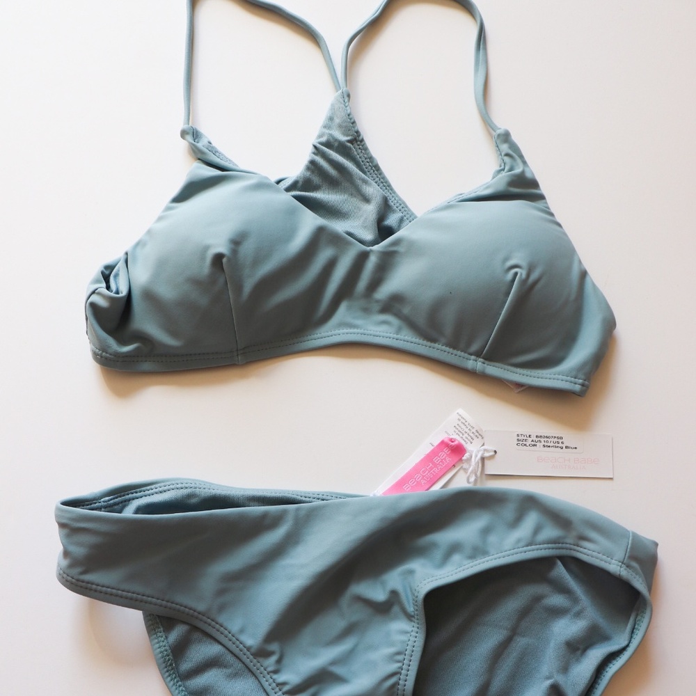 Beach Babe Two Piece Swim Set Size 6